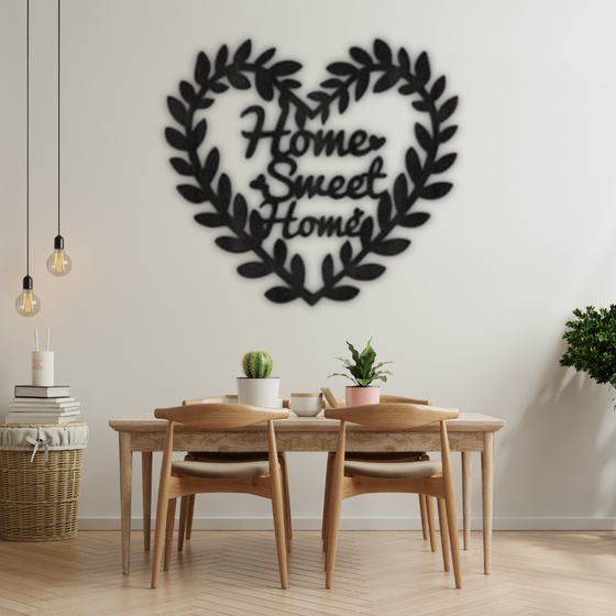 Home Sweet Home – Handcrafted Wooden Wall Art