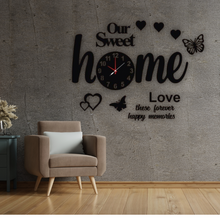  Time at Home – “Our Sweet Home” Wooden Clock by PINAKO