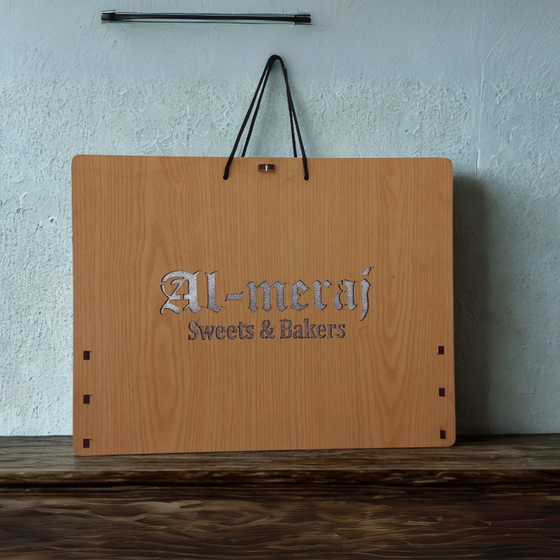 Signature Wooden Suit Gift Box – Custom Engraved Masterpiece