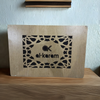 Engraved Wooden Gift Box for Suits – Elegant & Customizable