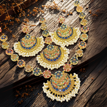  Traditional Kundan Choker Set with Earrings & Forehead Tikka