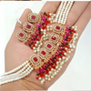 Luxury Zircon Choker Jewelry Set for Weddings & Parties