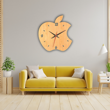  Rustic Apple Design Clock – Perfect for Kitchen or Study Room