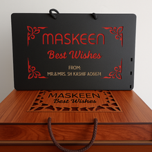 Deluxe Wooden Gift Box – Custom Text & Logo Engraving